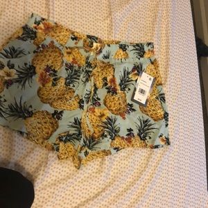 Pineapple shorts